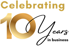 Celebrating 10 years in business